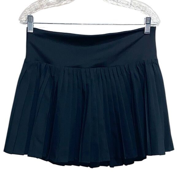 All in Motion Black Pleated Workout Skort Size‎ Large – Athletic Tennis Golf - Picture 1 of 11